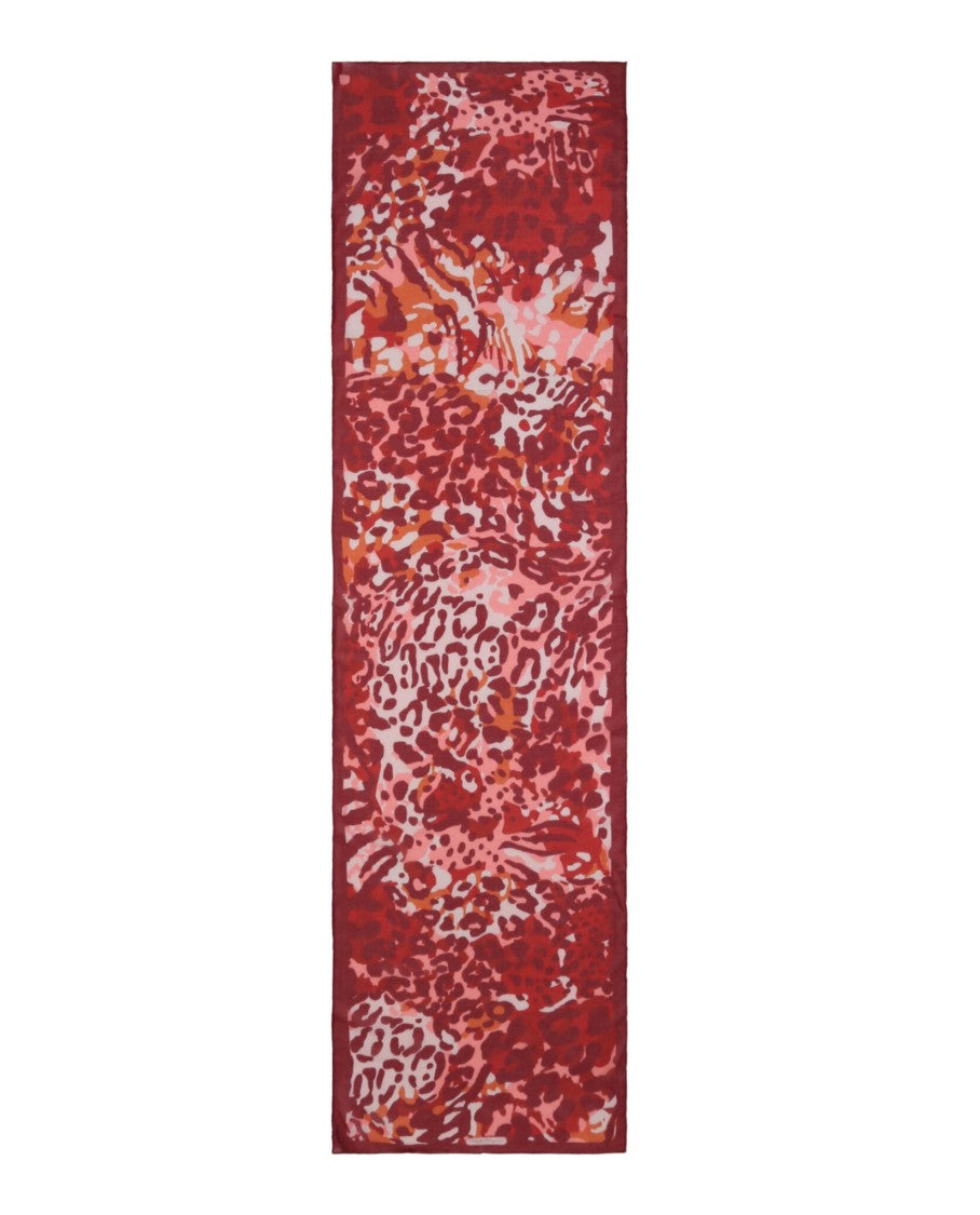 Ferragamo Leopard Print Scarf