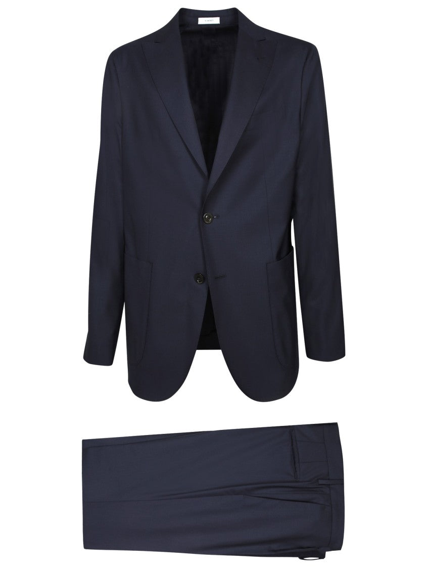 Boglioli Tailored Blue Wool Suit