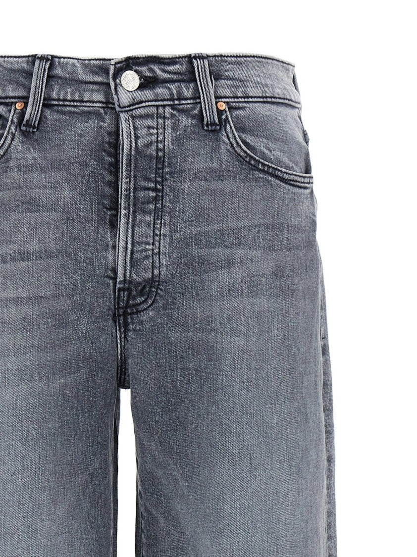 Mother The Ditcher Roller Sneak Jeans