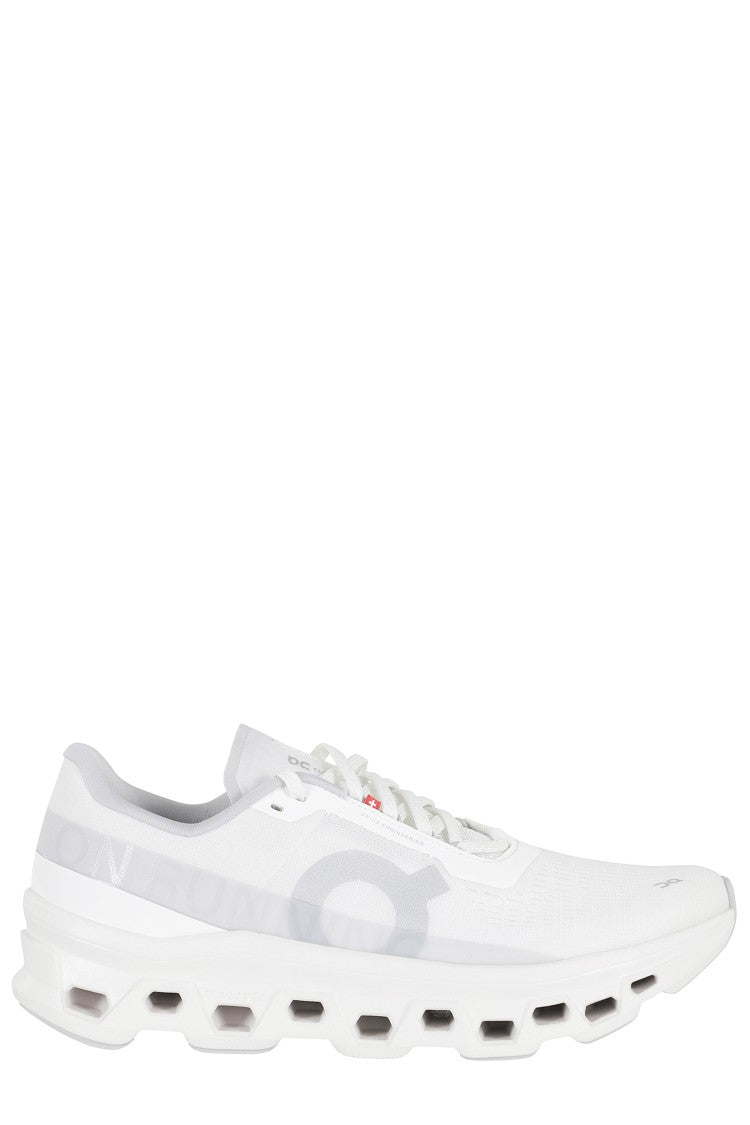 On Running White Cloudmonster 1 Recycled Polyester Sneakers