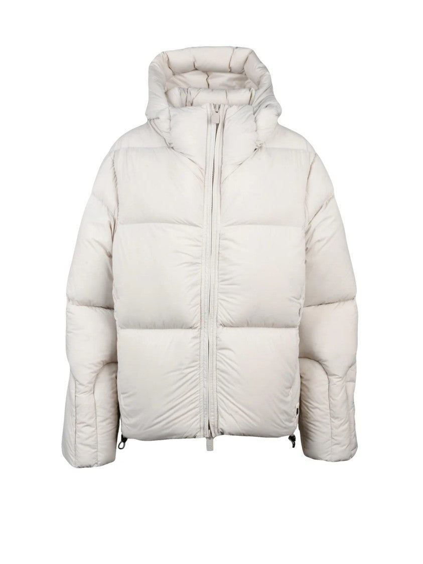 Bacon Beige Polyamide Storm Down Jacket