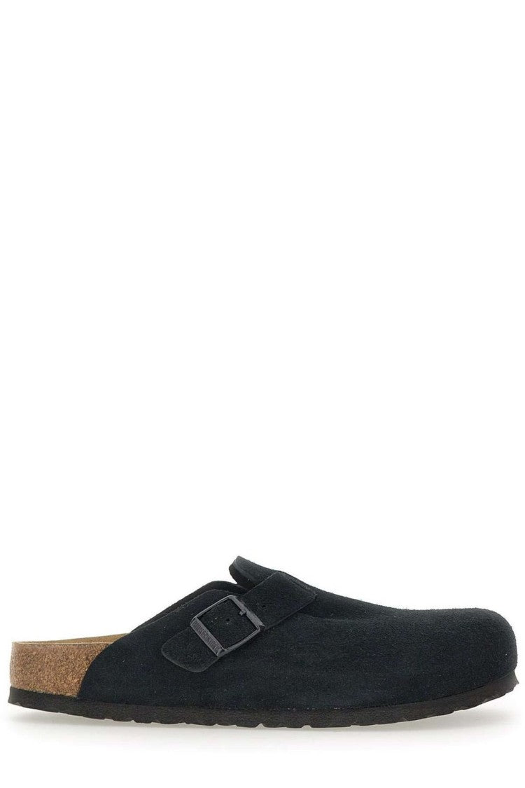 Birkenstock Boston Mules – Black