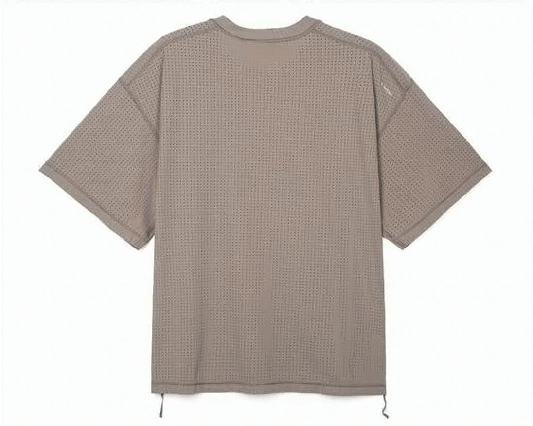 Satisfy Waffle-Knit Short-Sleeve T-Shirt With Textured Finish