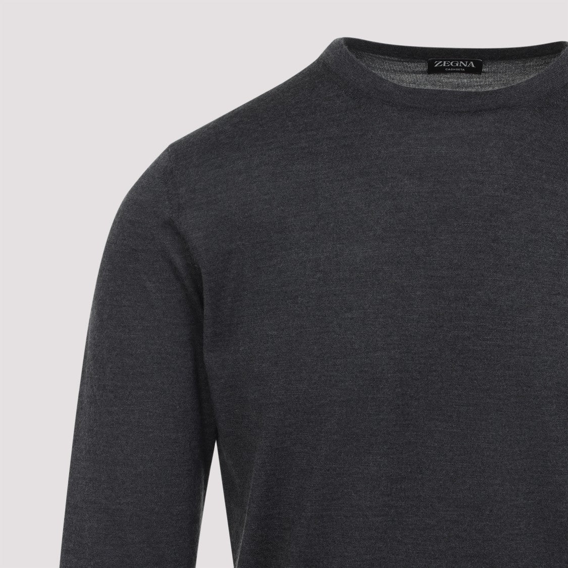Zegna Cashseta Pullover In Cashmere And Silk Blend