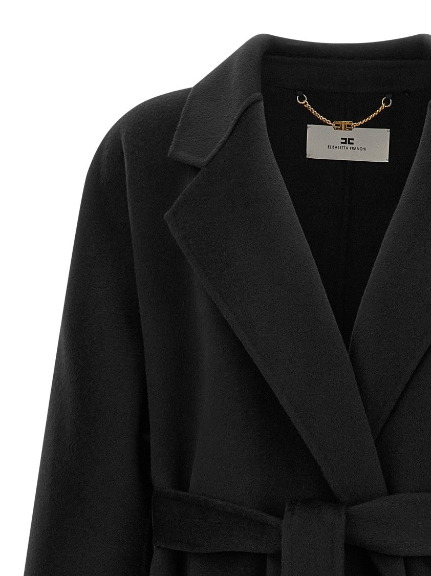 Elisabetta Franchi Dressing Gown Coat