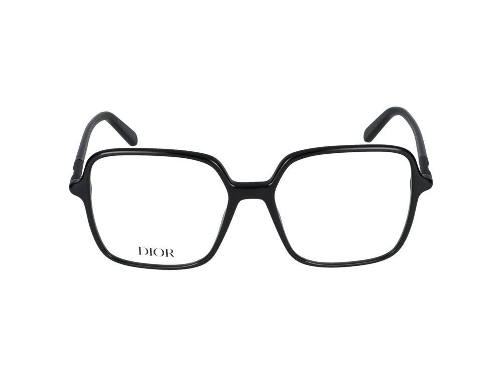 Dior Black Mini Cd O S2i Oversized Square Eyeglasses