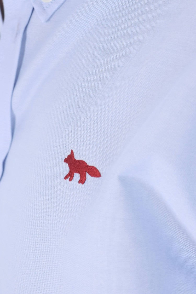 Maison Kitsuné Red Fox Oxford Button-Down Shirt