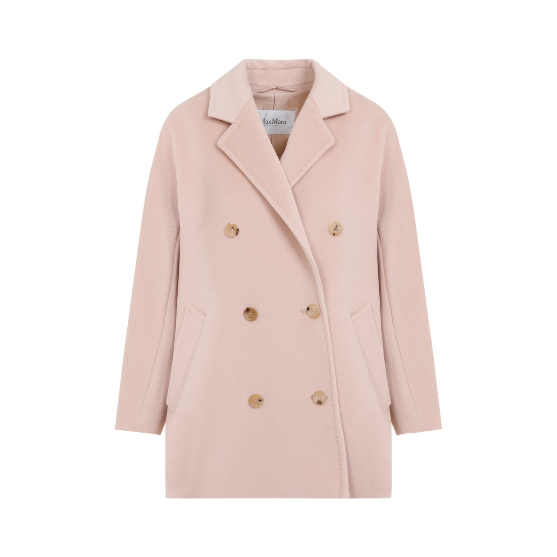 Max Mara Double-Breasted Coat With Pointed Lapels