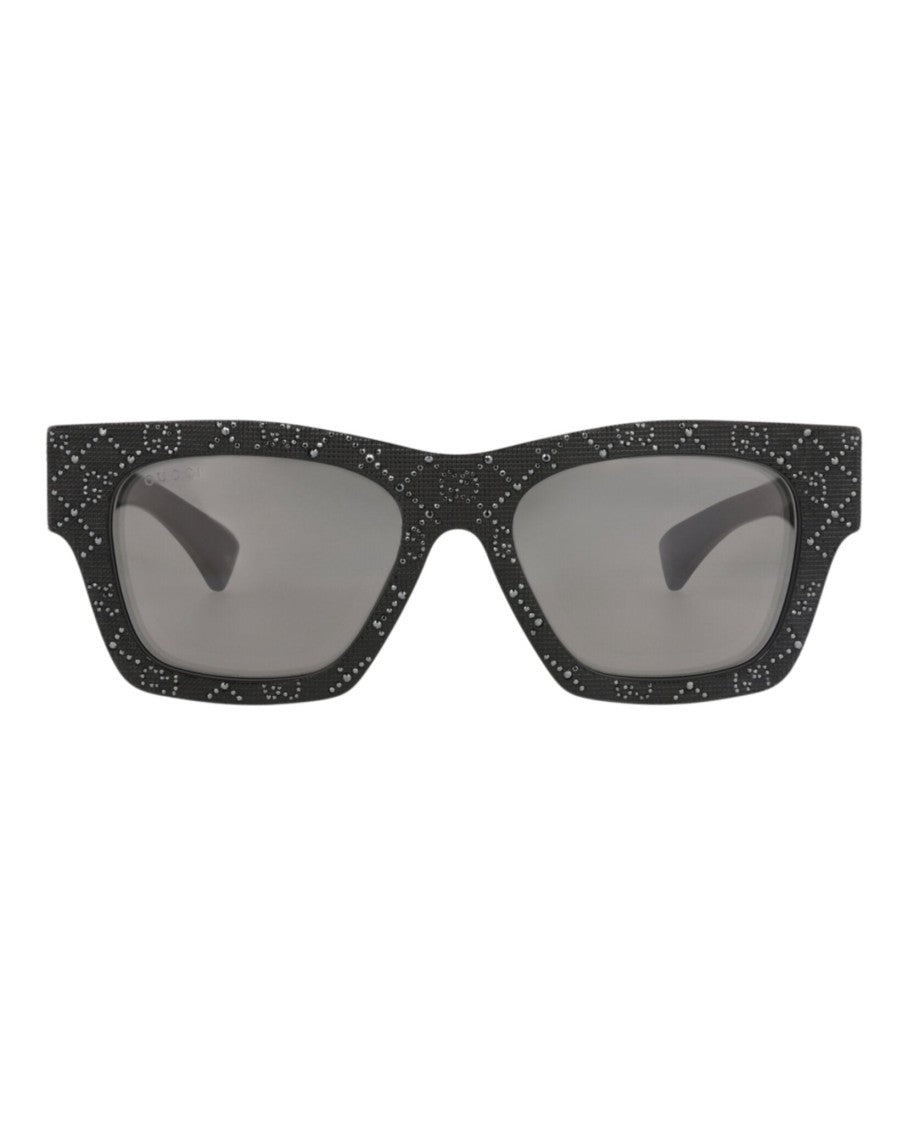 Gucci Square-Frame Recycled Acetate Sunglasses