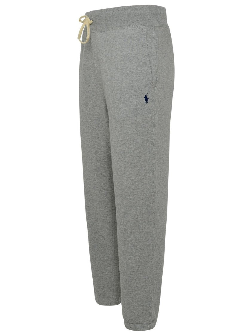 Polo Ralph Lauren Grey Cotton Blend Sporty Pants