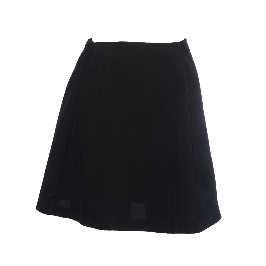 Dondup Sleeveless Black Top With Elastic Back And Regular Fit