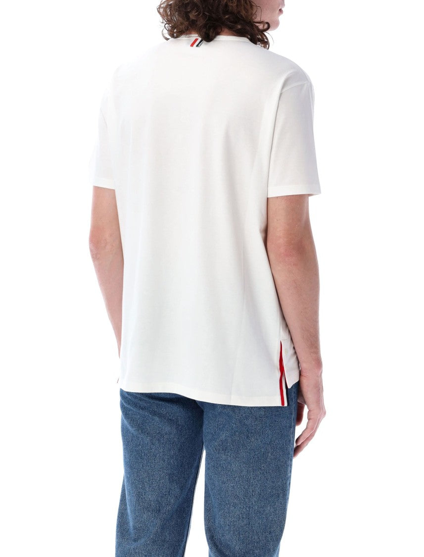 Thom Browne Cotton Jersey Pocket Tee