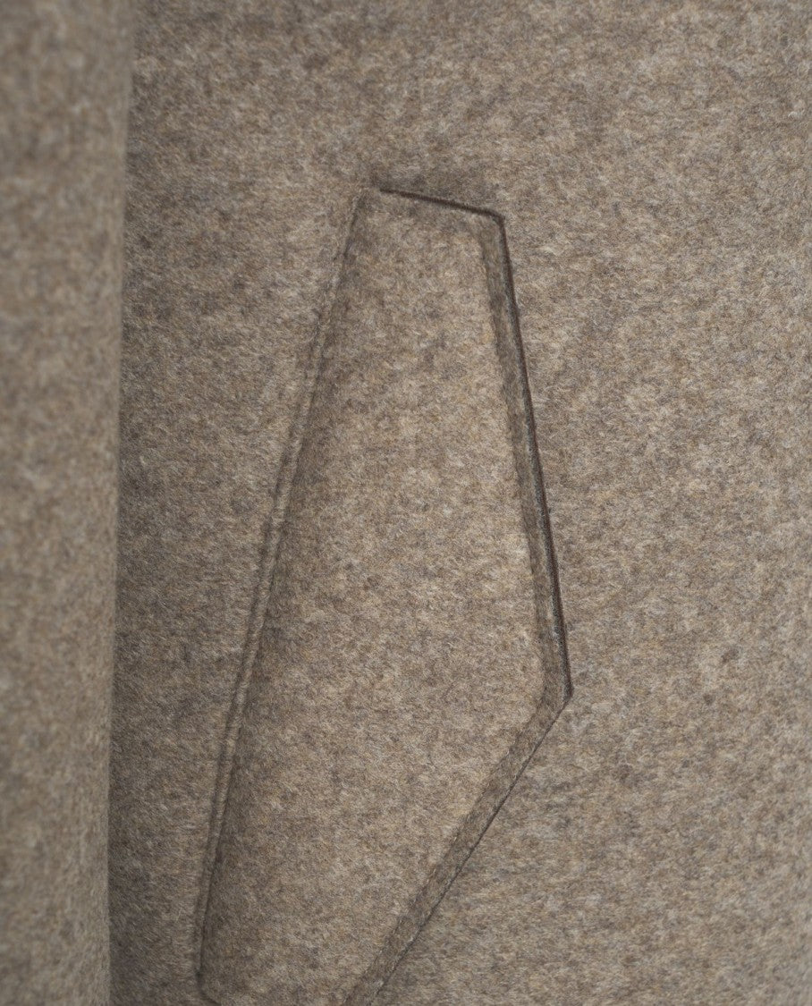 Bob Hooded Wool Coat