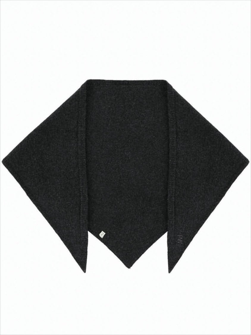 Paloma Wool Textured Triangular Wool Scarf With Pointed Ends