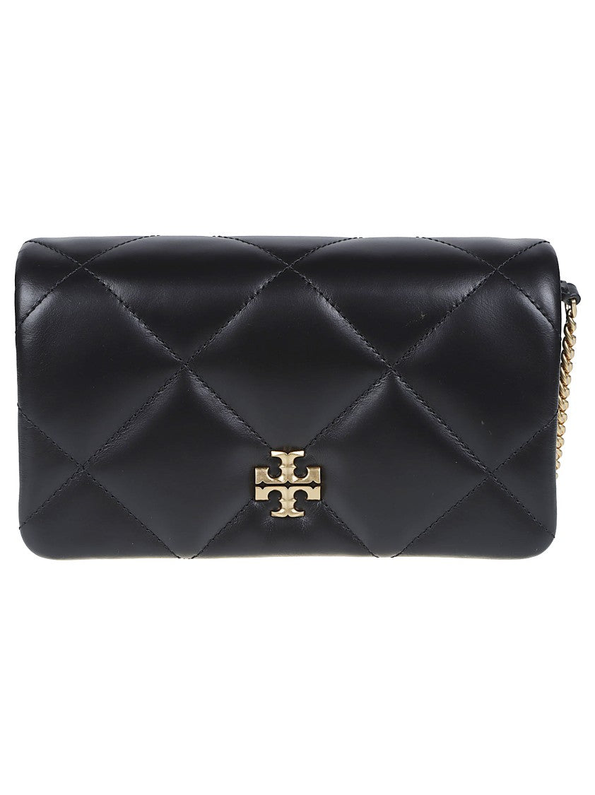 Tory Burch Kira Diamond Quilted Chain Wallet