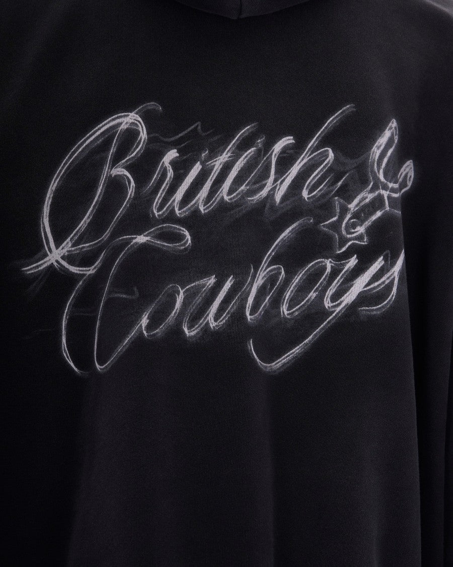 Represent British Cowboys Stained Black Sweatshirt