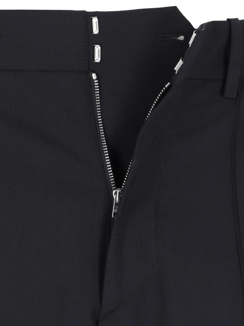 Isabel Marant Tailored Black Virgin Wool Trousers