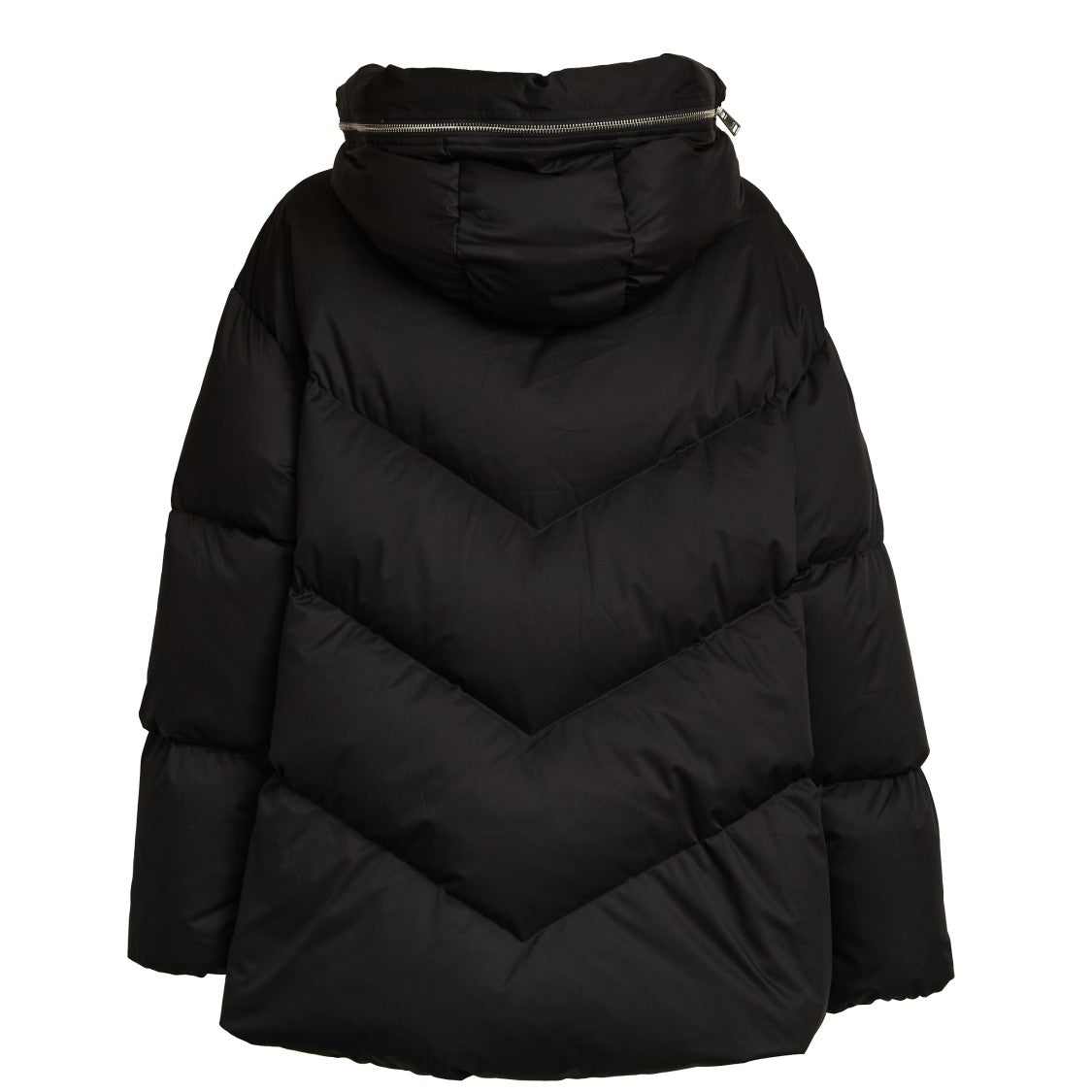 Add Lightweight Puffer Jacket With Fixed Hood And Innovative Features