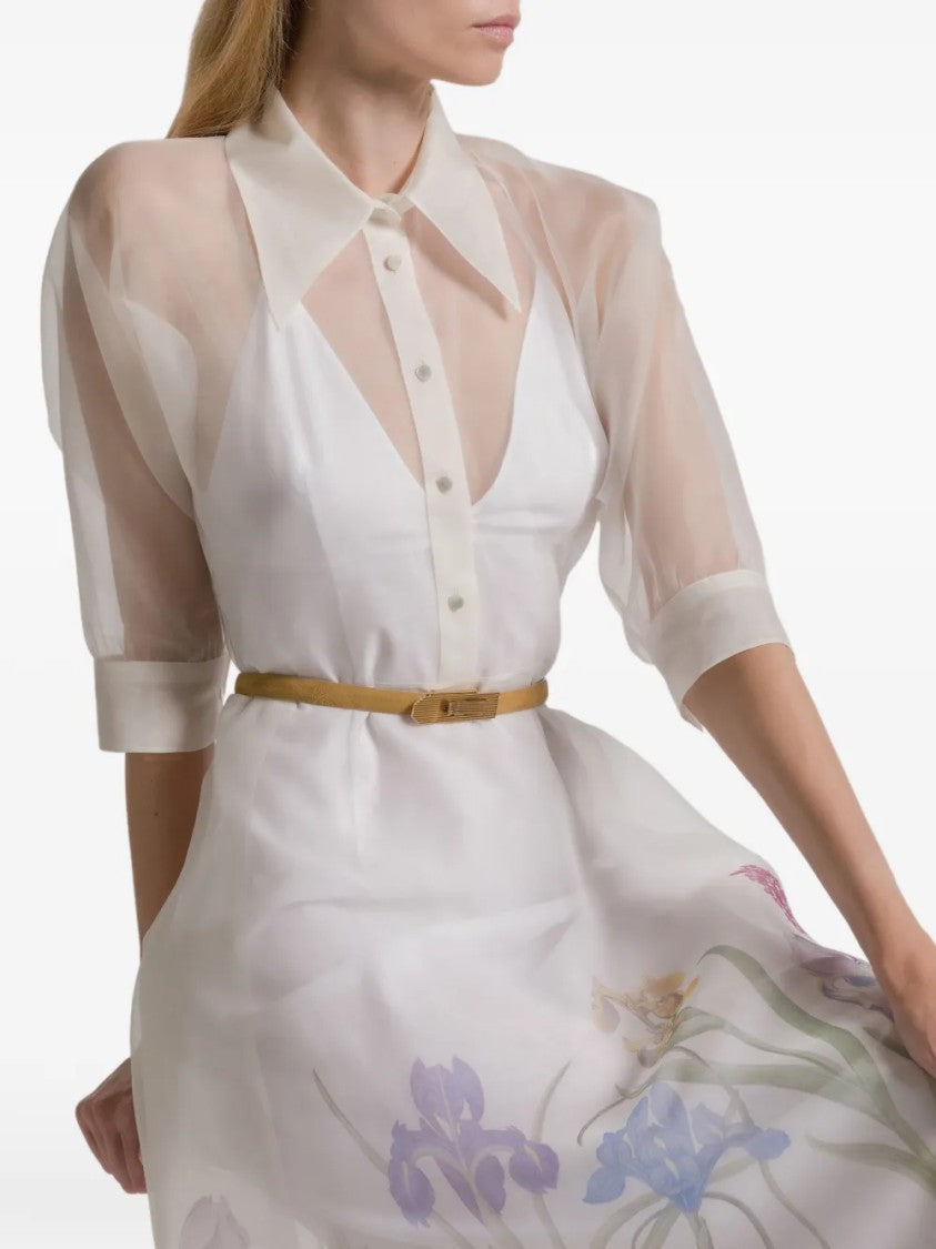 Alberta Ferretti Classic Tailored Fit Minimalist Dress