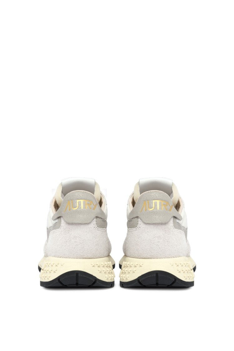 Autry Natural Reelwind Nylon Suede Sneakers
