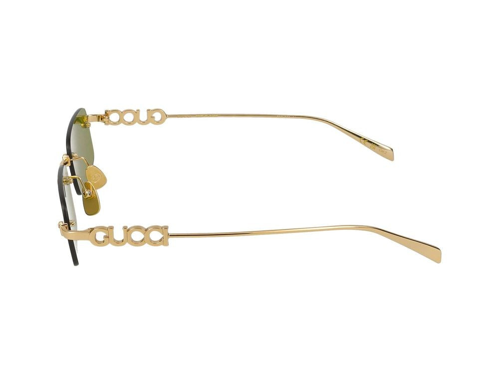 Gucci Gg1808s Sunglasses Metal - Gold