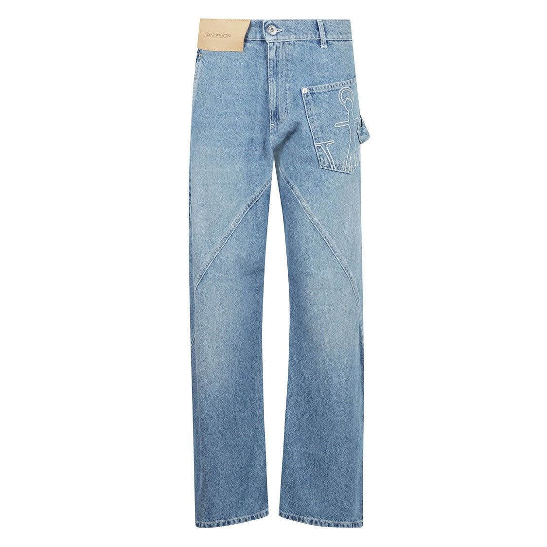 J. W. Anderson Light Denim Wide-Leg Jeans