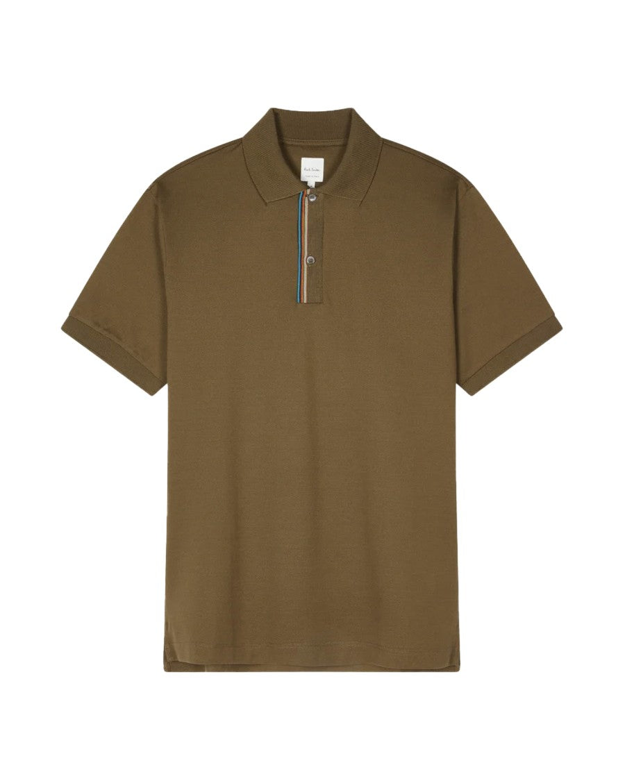 Paul Smith Dark Khaki Polo Shirt
