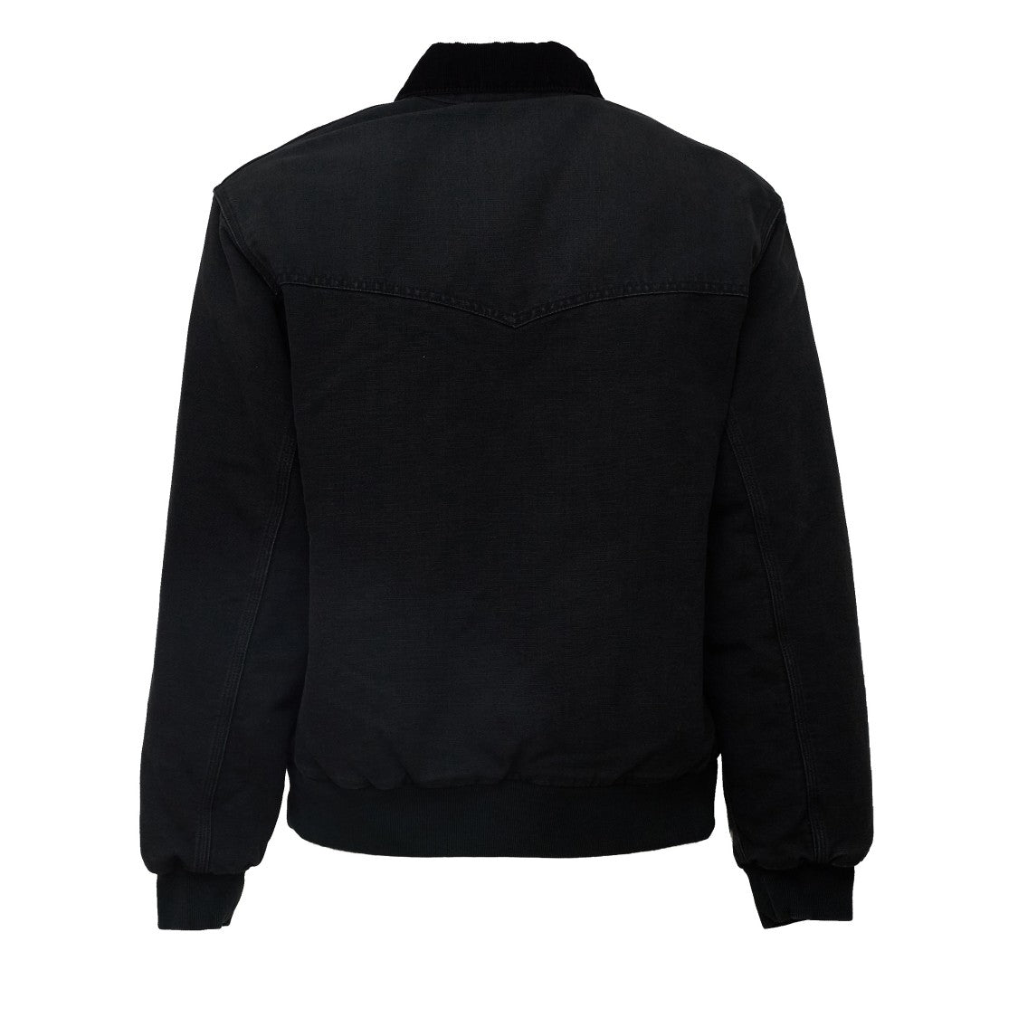 Carhartt Wip Black Og Santa Fe Lightly Padded Jacket