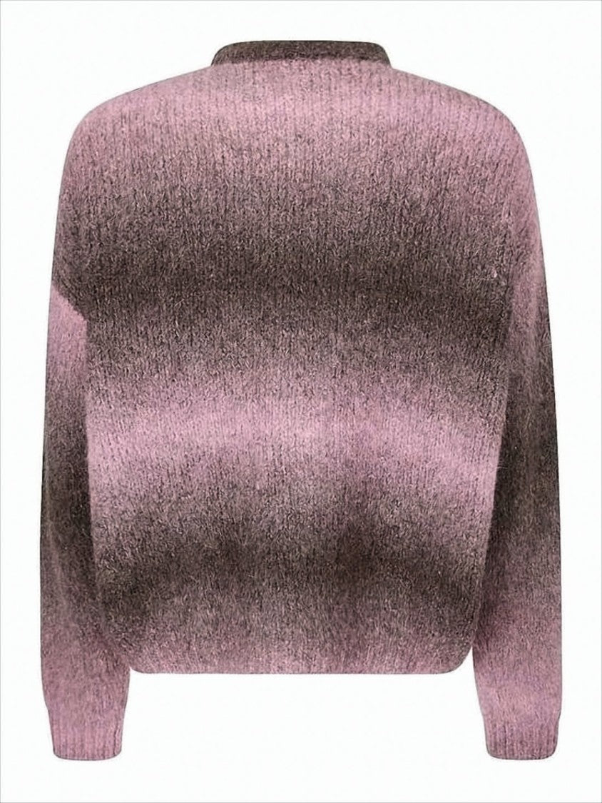 Diesel Gradient Pattern Knitted Sweater