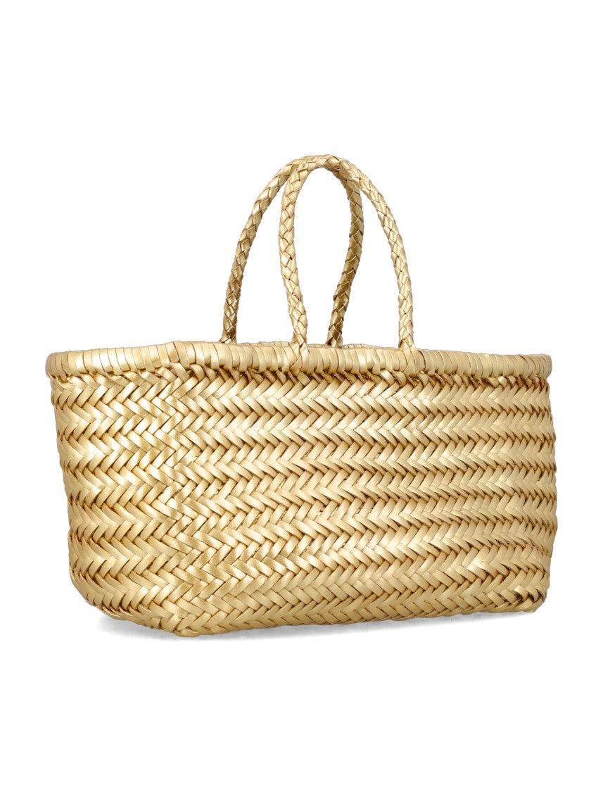 Dragon Diffusion Bamboo Woven Basket Bag