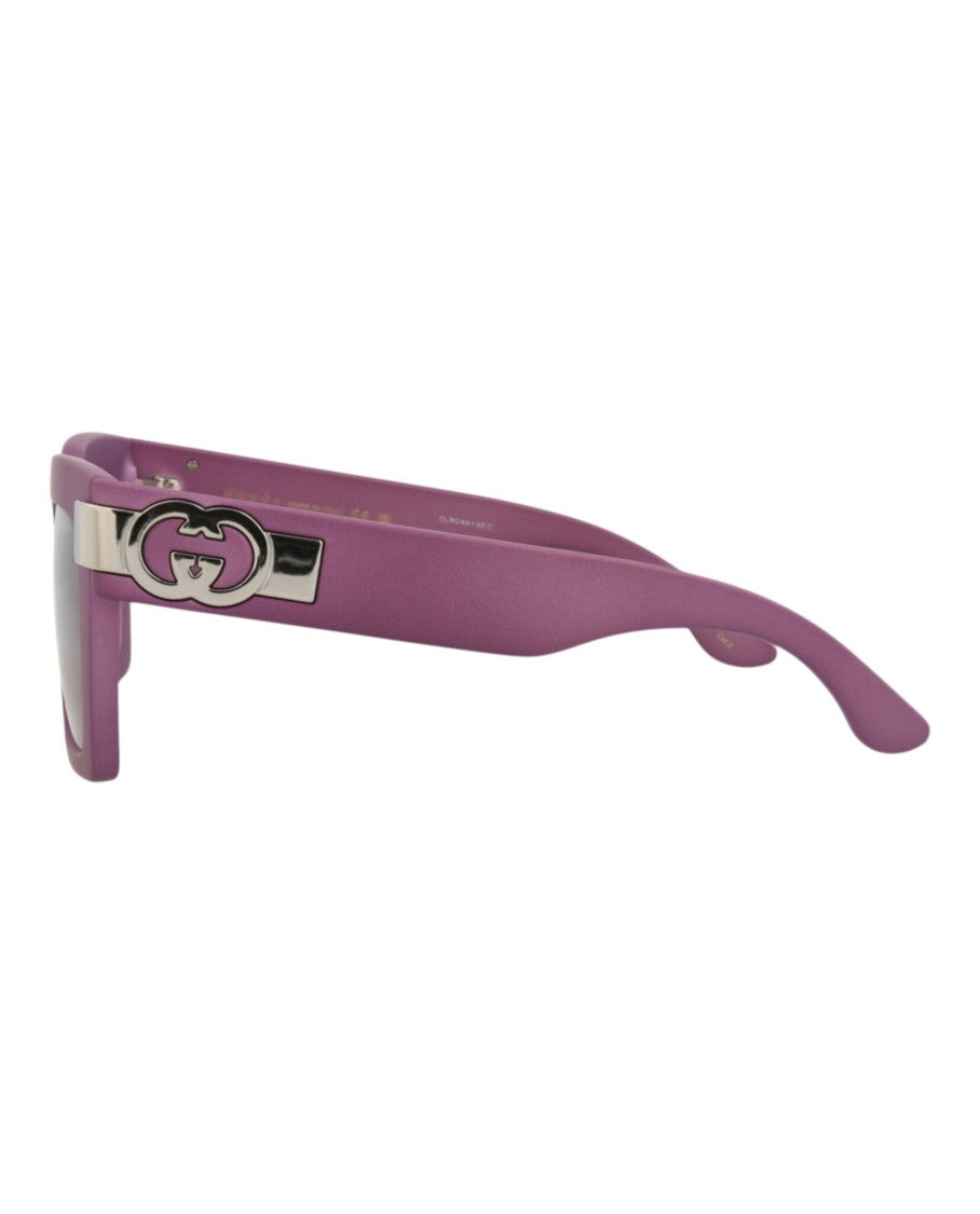 Gucci Square-Frame Injection Sunglasses