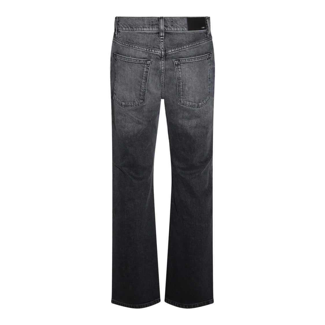Amiri Grey Cotton Denim Jeans With Classic Five-Pocket Design