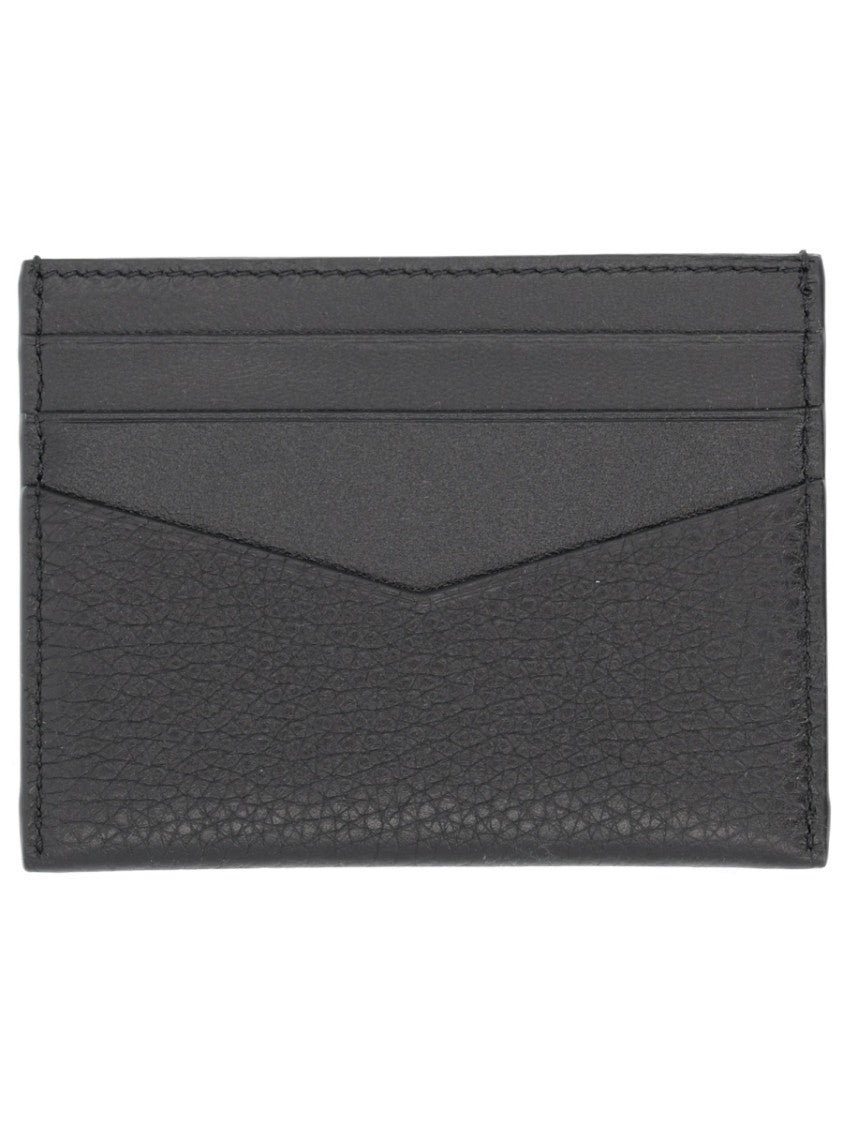 Givenchy Leather Textured Minimalist Card Wallet