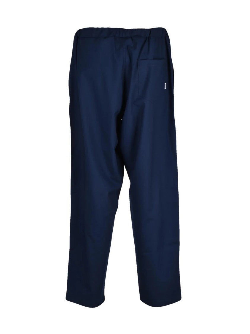Dressism. Cropped Length Joggers - Blue