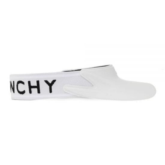 Givenchy Modern Visor With Bold Lettering And Elastic Band