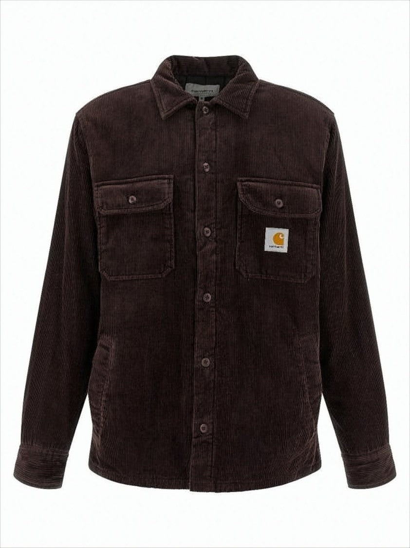 Carhartt Wip Corduroy Shirt Jacket With Classic Collar