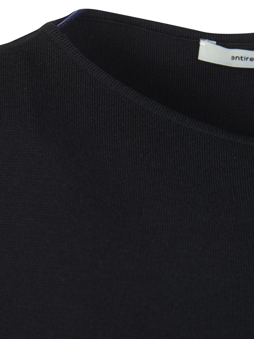 Entire Studios Fitted Sleeveless Boat Neck Top