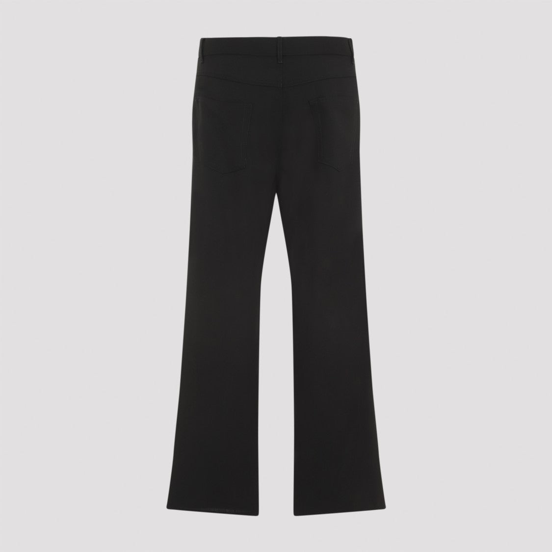 Marni Tailored Virgin Wool Trousers With Contrast Detailing