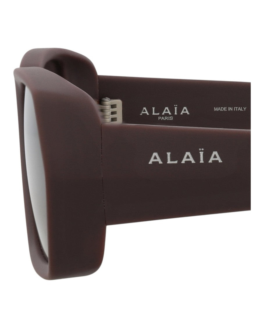 Alaïa Square-Frame Recycled Acetate Sunglasses