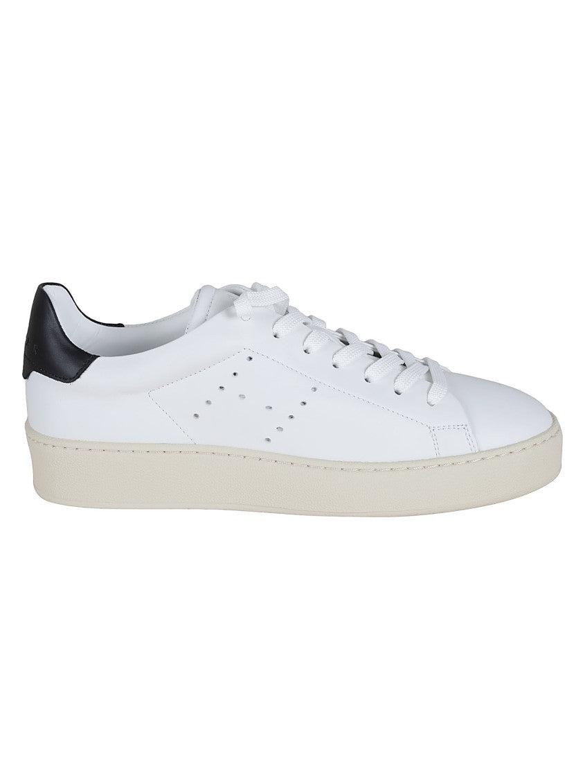 Hogan H672 White Leather Sneakers