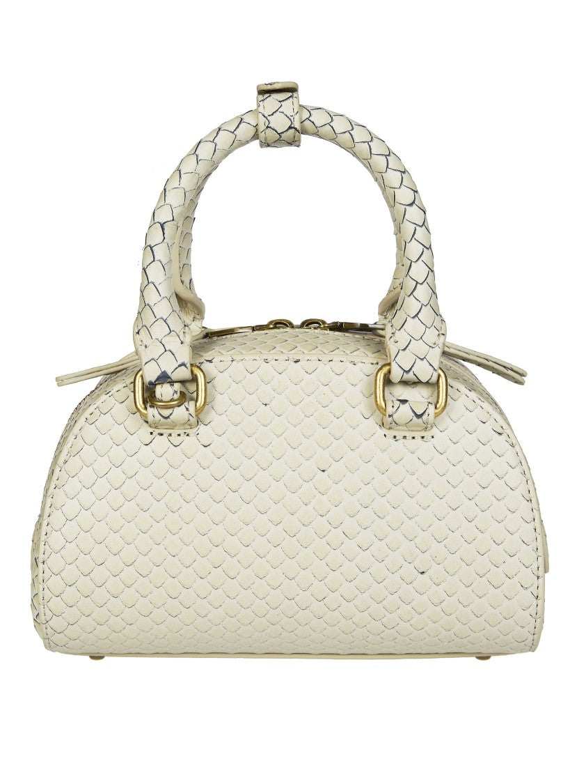 Diesel Neutral 1Dr Dome Scale Textured Crossbody