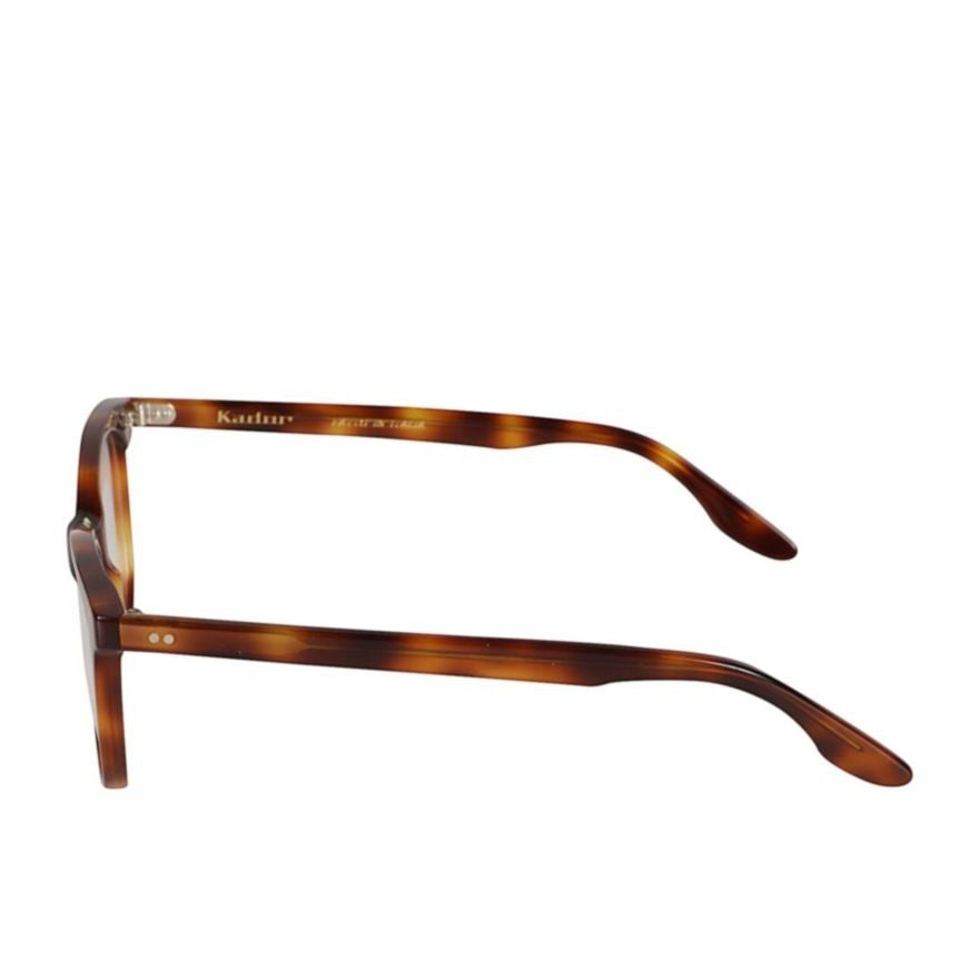 Kador Cooper Small Classic Tortoiseshell Square Frame Eyeglasses