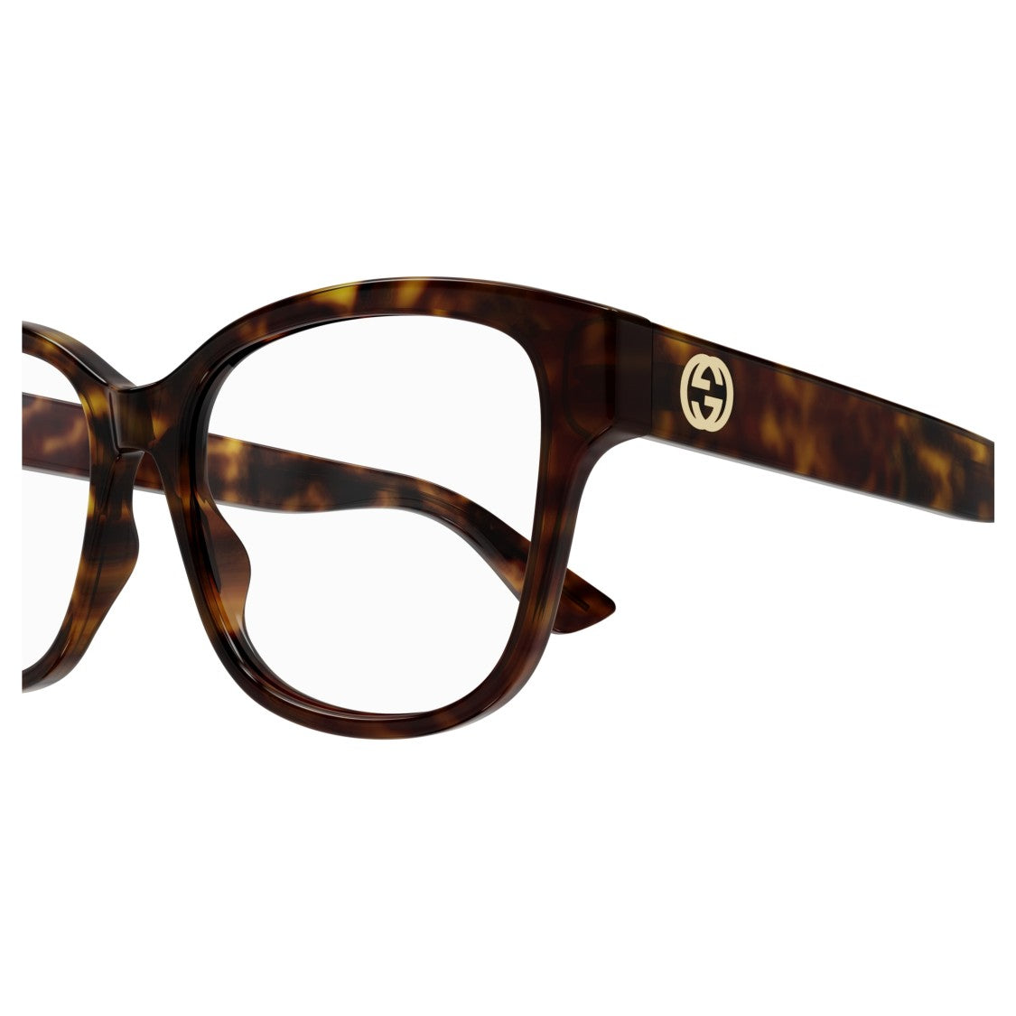 Gucci Gg1340o Tortoiseshell Square Frame Eyeglasses