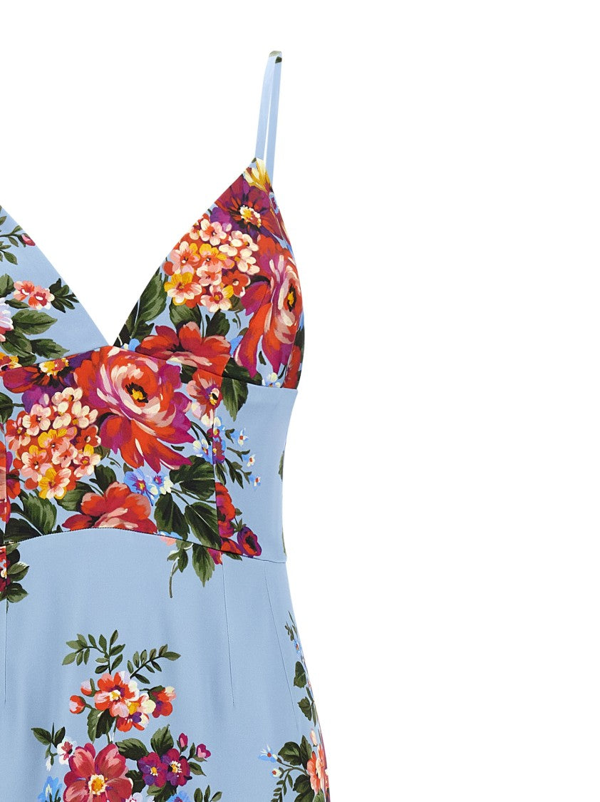 Dolce & Gabbana 'Mazzo Di Fiori' Print Dress