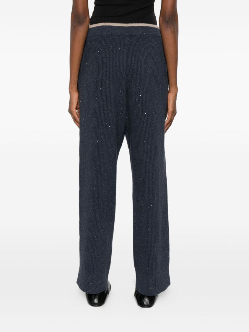 Brunello Cucinelli Straight-Leg Tailored Trousers With Clean Minimalist Design
