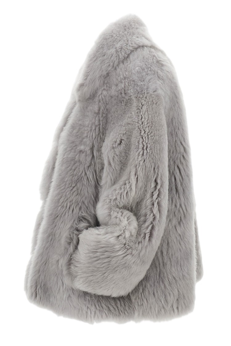 Desa 1972 Shearling Trapeze Jacket