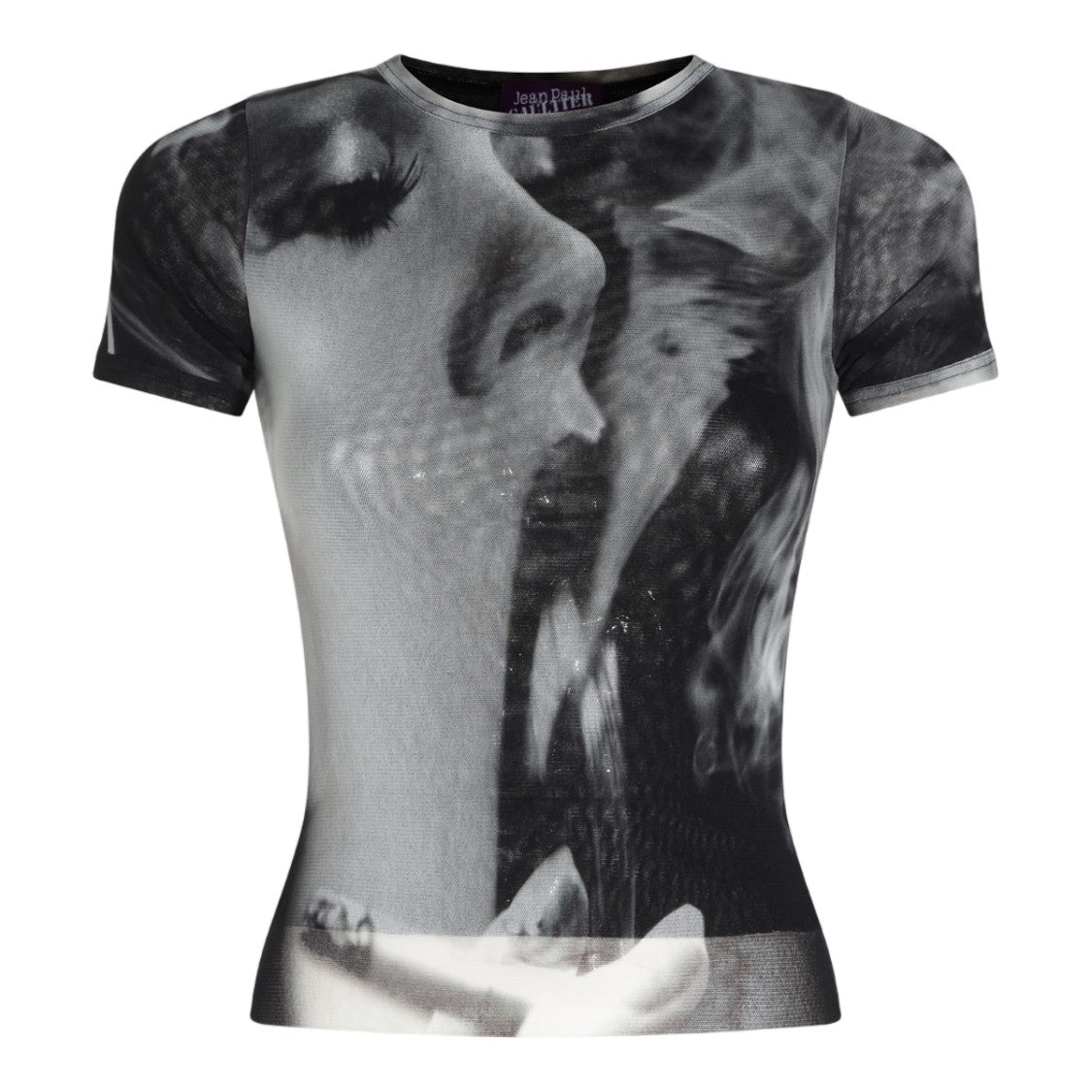 Jean Paul Gaultier Monochrome Photographic Print Short-Sleeve T-Shirt