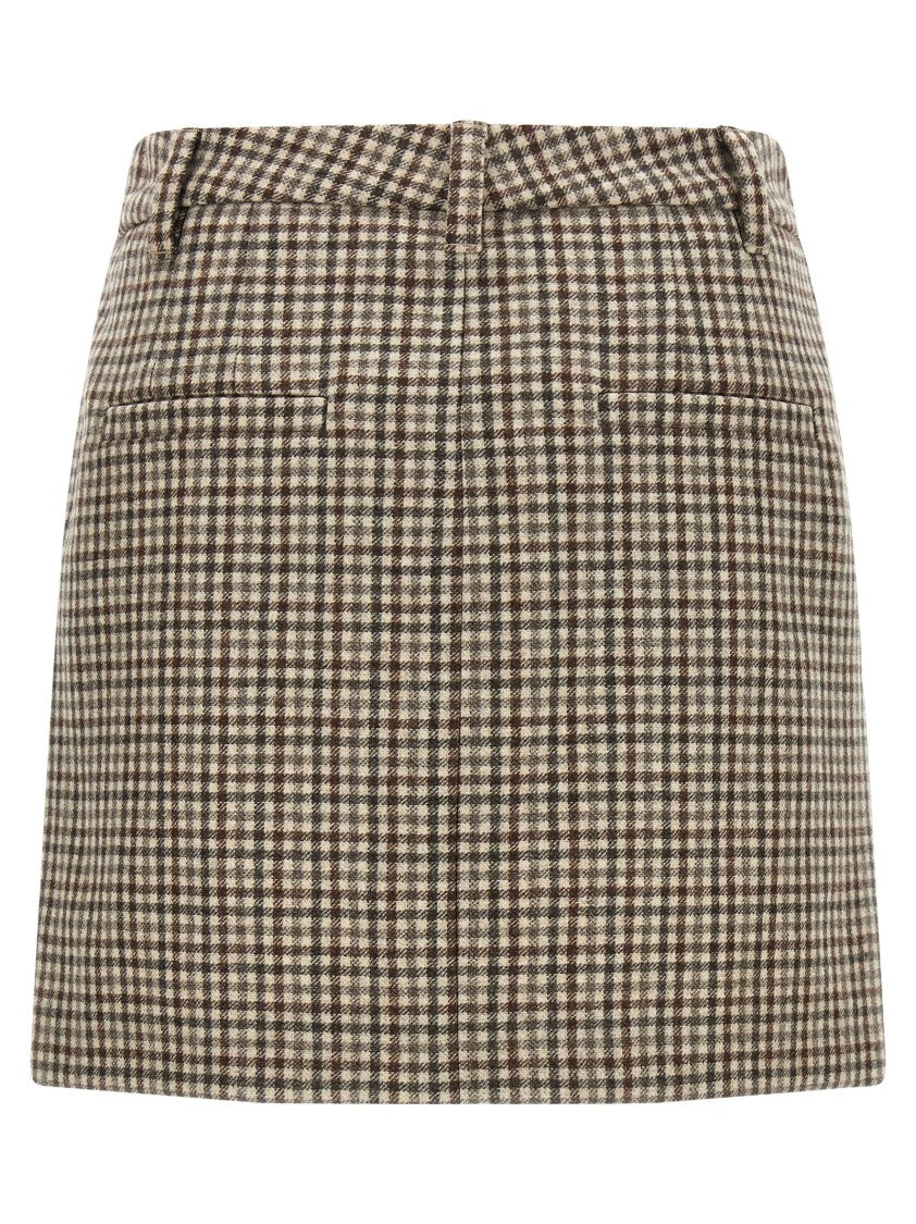 Brunello Cucinelli Tailored Mini Skirt