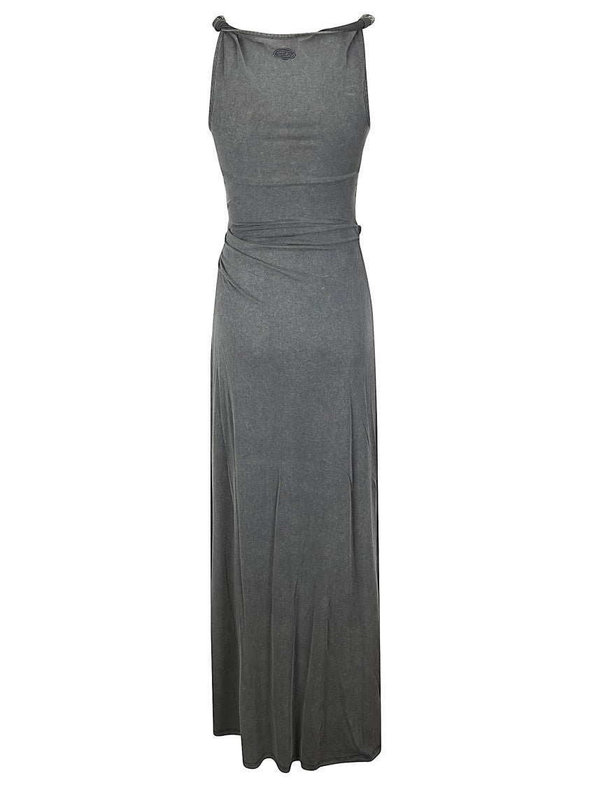 Diesel Long Slim-Fit Modal Blend Dress