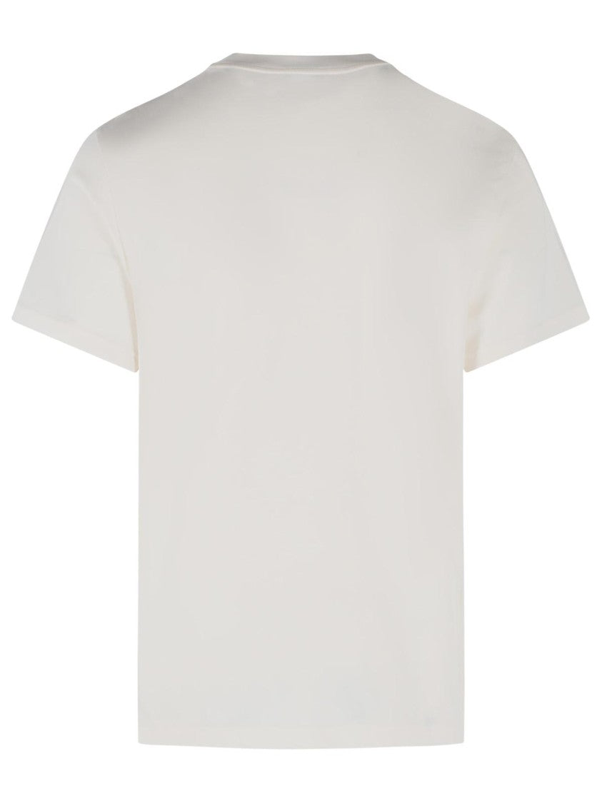 Moncler White Cotton T-Shirt